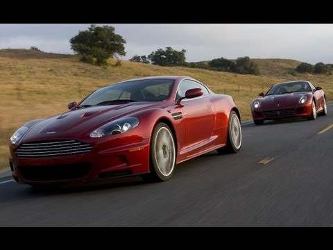 Thumbnail for 2008 Aston Martin DBS vs. 2009 Ferrari 599 GTB Fiorano - CAR and DRIVER by Ferrari 599
