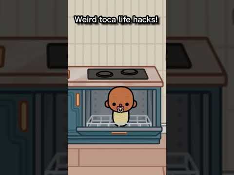 Weird toca life build hack!😂 #tocaboca #tocalife #viral #build  #trend #blowup #foryoupage #hack