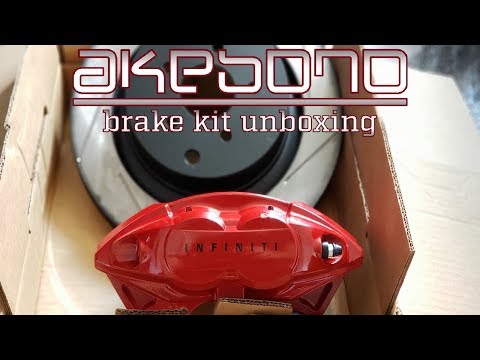 Akebono Big Brake Upgrade Kit | Unboxing