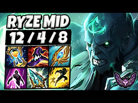 Ryze vs Leblanc [ MID ] Lol Korea Master Patch 25.2 ✅