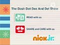 Nick Jr FANMADE Curriculum Board The Dash Dot Dee Del Show 2011 2012