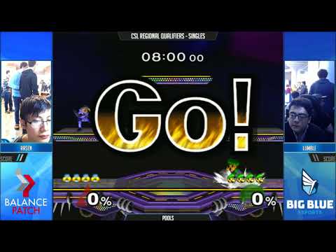 CSL NE Melee Finals 2018 - Rasen (Sheik) vs. Lumble (Luigi) - SSBM Pools