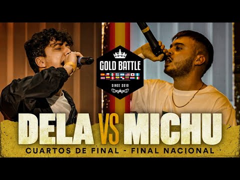 MICHU VS DELA | CUARTOS | FINAL NACIONAL GOLDBATTLE ESPAÑA
