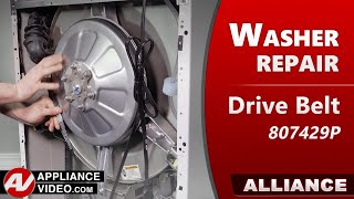 Speed Queen Washer — Squealing Sound — Drive Belt Repair