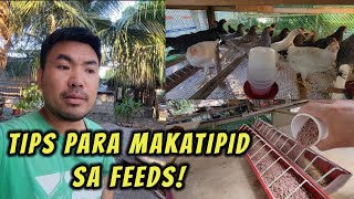 Tips para maka tipid sa pagkain at feeds ng manok