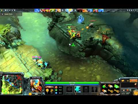 Dota 2 Clip - Elder Titan Level 2 First Blood