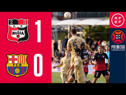 RESUMEN #PrimeraFederación | CF La Nucía 1-0 FC Barcelona Atlètic | Grupo 2 | Jornada 37