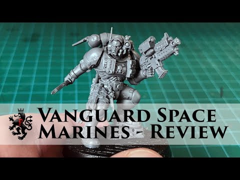 Vanguard Space Marines - Detailed Models Review - Phobos Armour - Shadowspear Box