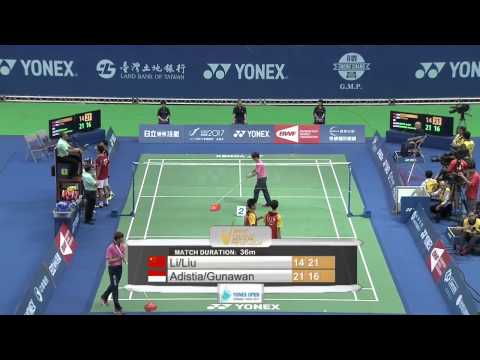 2014 YONEX CHINESE TAIPEI OPEN- F- MD - Match 5