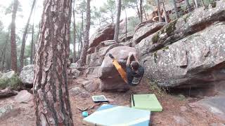 Video thumbnail de Marranito, 6c. Albarracín