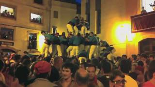 preview picture of video 'Human Tower by Castellers de Vilafranca in Spain'