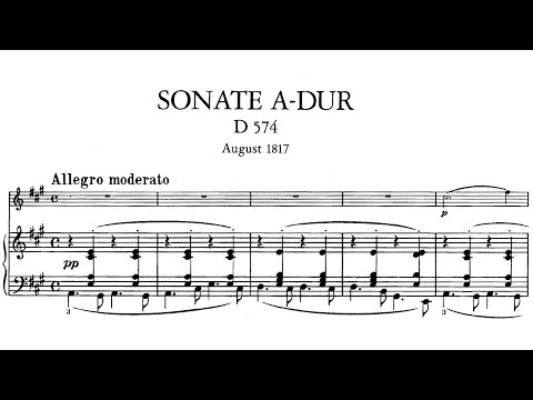 Franz Schubert - Violin Sonata in A Major, D. 574 "Grand Duo"
