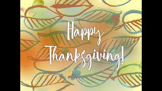 Happy Thanksgiving!