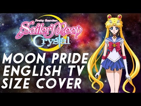 月之驕子英文電視尺寸封套【水手月水晶開口】。 (Moon Pride English TV Size Cover [Sailor Moon Crystal opening])