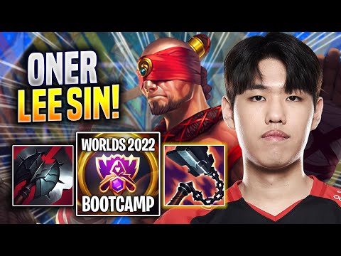 ONER INTENSE GAME WITH LEE SIN! - T1 Oner Plays Lee Sin JUNGLE vs Taric! | Bootcamp 2022