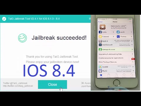 How to - Untethered Jailbreak IOS 8.4 - iPhone, iPad and iPod touch