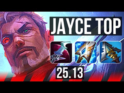 JAYCE vs RUMBLE (TOP) | KR Master | 25.13