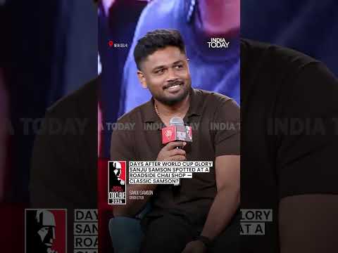 Sanju Samson was spotted at a local tea shop in Kerala after winning T20 World Cup | #shorts