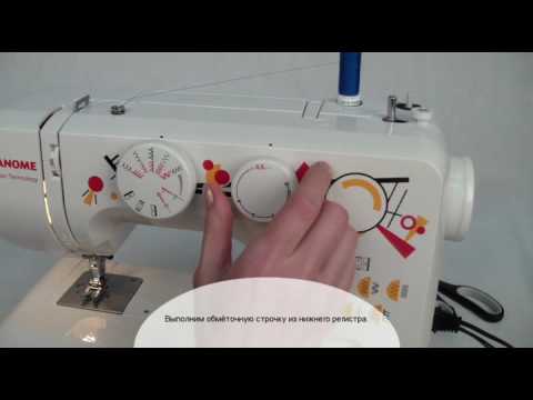 Швейная машина Janome ArtStyle 4045 белый - Видео