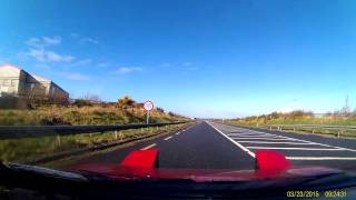 preview picture of video 'MR2 short drive 100km/h SPORTS Cam Test'