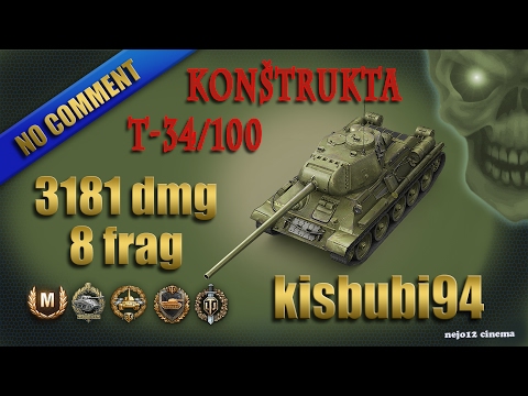 Konštrukta T-34/100 - Ace T., Radley-Walters' M., Steel Wall, High Caliber(kisbubi94)