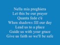 Celine Dion ft Andrea Bocelli The Prayer Lyrics ...