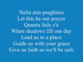 Celine Dion ft Andrea Bocelli The Prayer Lyrics 