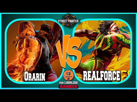 SF6 Orarin (ken) VS (dee jay) REALFORCE Street Fighter 6