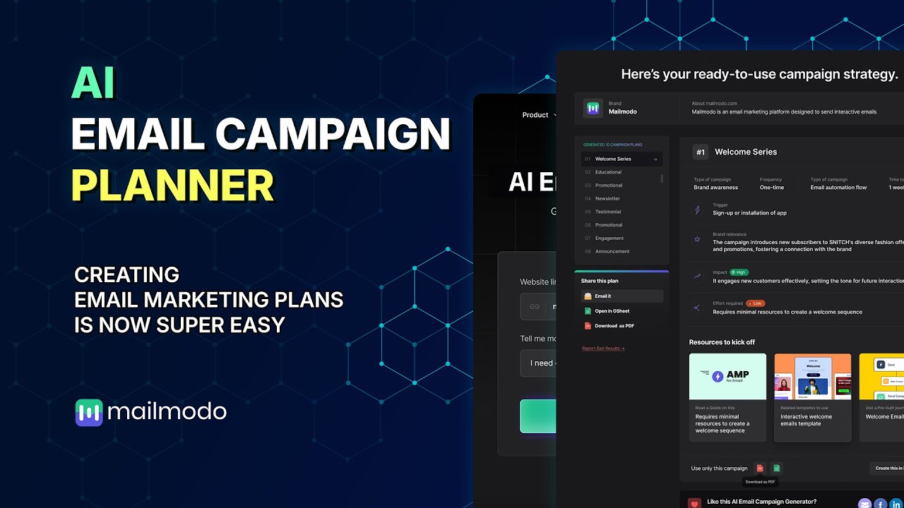 Introducing the AI Email Campaign Planner
