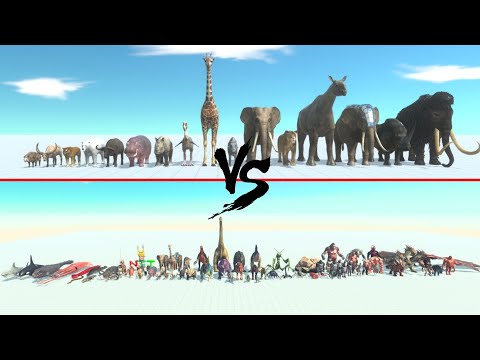 All Mammals Vs All Units ARBS | Animal Revolt Battle Simulator