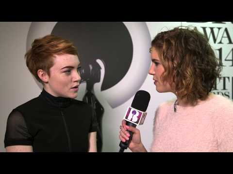 Chlöe Howl on the Red Carpet | BRITs Nominations 2014