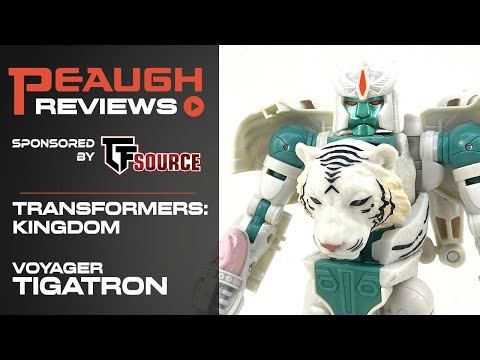 Video Review: Transformers War for Cybertron - Voyager TIGATRON