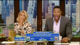 Live! With Kelly and Michael 04/29/16 Adam Levine (The Voice); Jordan Peele (Keanu).