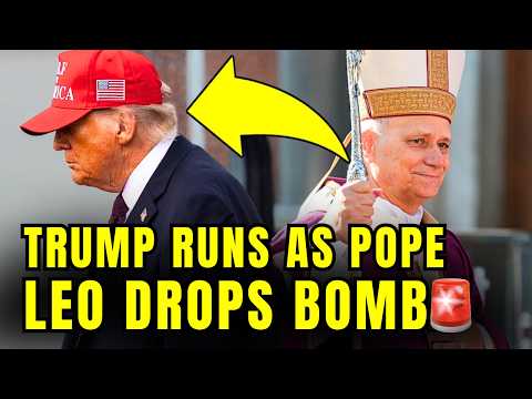 🚨Trump RUNS INTO HIDING As THE POPE Drops HISTORIC BOMBSHELL