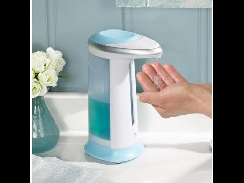 Automatic Liquid Soap Dispenser Smart Sensor Touchless ABS Electroplated Sanitizer Dispenser