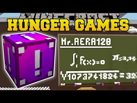 Minecraft: SCHOOL CLASSROOM HUNGER GAMES - Lucky Block Mod - Modded Mini-Game