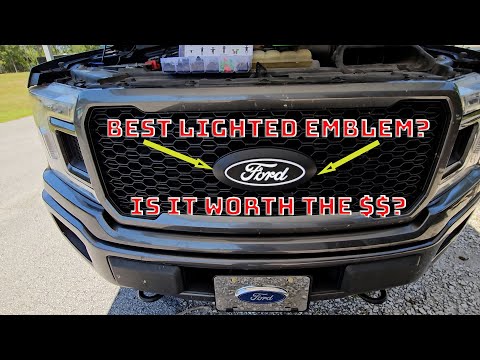 How To Install The Putco Lighted Emblem On A 2020 Ford - F150