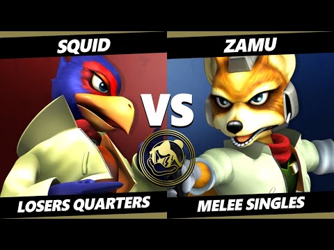 Daddy's Den Top 8 - Squid (Falco) Vs. Zamu (Fox) Smash Melee - SSBM