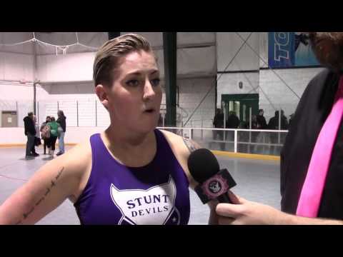 Arch Rival Roller Girls 11.21.15 Post Game Interview - Stunt Devils