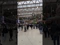 Now you're in London. Waterloo station -St pancreas international #london