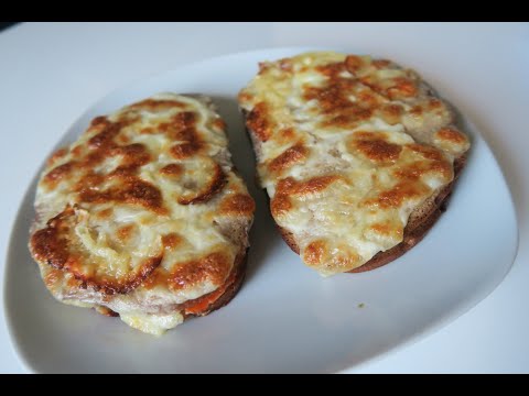 Recette 206 : Croque Monsieur au Saumon Fumé !!! SIMPLE ET EFFICACE !!