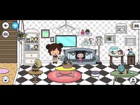Tizi town my princess games ||Home design how to decorate kids game home