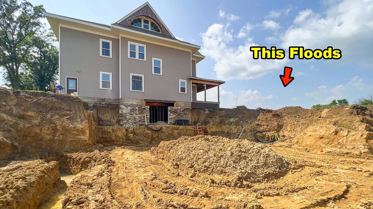 Restoring A $7,000 Mansion: Building A Waterproof Underground Theatre (Pt. 1)