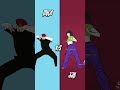 Todoroki MHA Vs JJK Girls Do The Trend Anime Tiktok Shorts