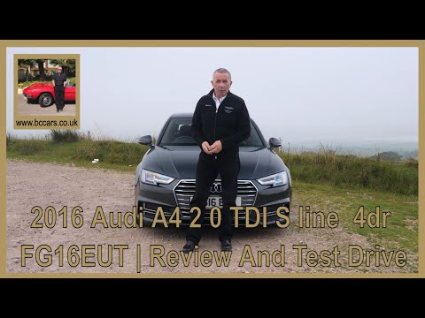 2016 Audi A4 2 0 TDI S line  4dr FG16EUT | Review And Test Drive