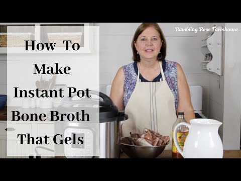 How to Make Instant Pot Bone Broth That Gels