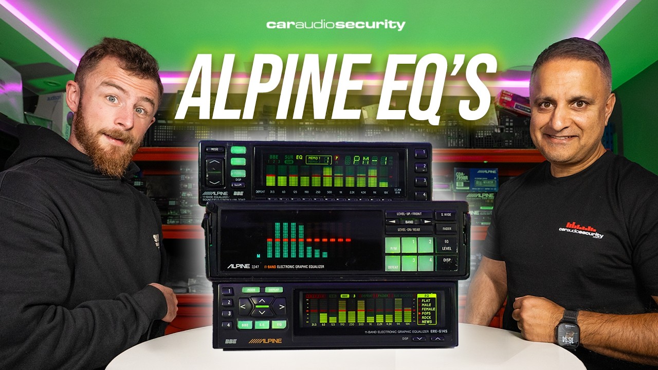 We Demo 3 RARE 90s Alpine EQs – The Prices Will Shock You | Car Audio & Security