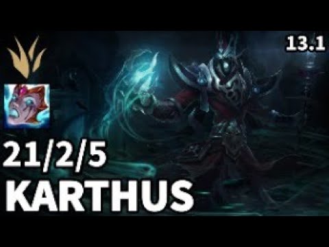 Karthus Jungle vs Nunu & Willump - EUW Master | Patch 13.1