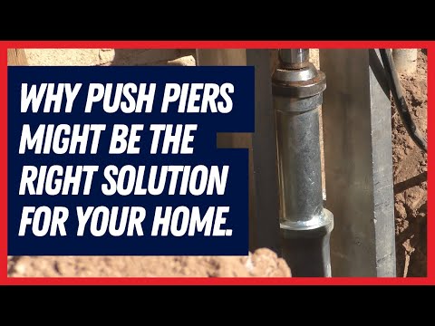 Why Push Piers might be the right solution for your home's foundation problem.