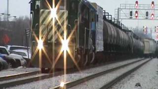 preview picture of video 'Chicago Rail Link 95th Street Gresham/Chicago (CRL) and Blue Island'